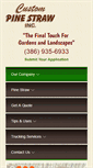 Mobile Screenshot of custompinestraw.com